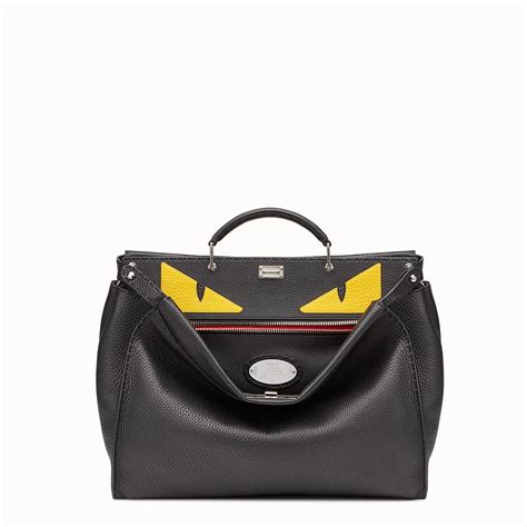 fendi black peekaboo|Fendi peekaboo size comparison.